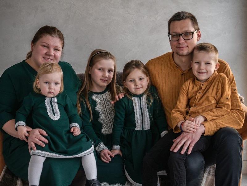 A minister and his family