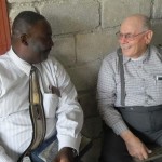 Former Director Winfield Poe and Pastor Laurore